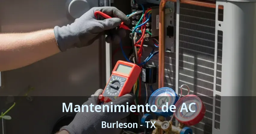 Mantenimiento de AC Burleson - TX