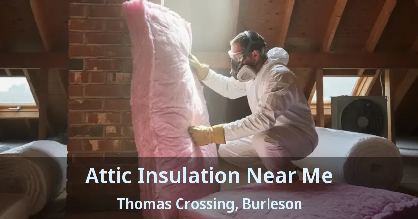 Attic Insulation Near Me Thomas Crossing, Burleson - TX
