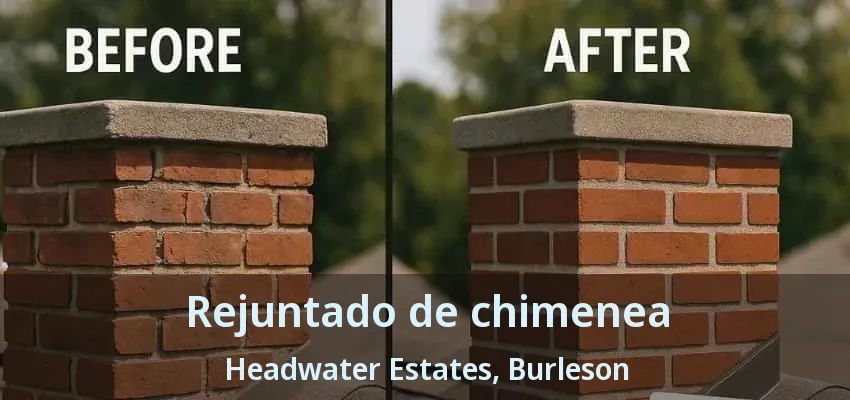 Rejuntado de chimenea Headwater Estates, Burleson - TX