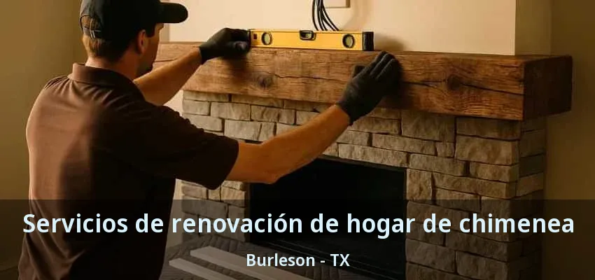 Servicios de renovación de hogar de chimenea Burleson - TX