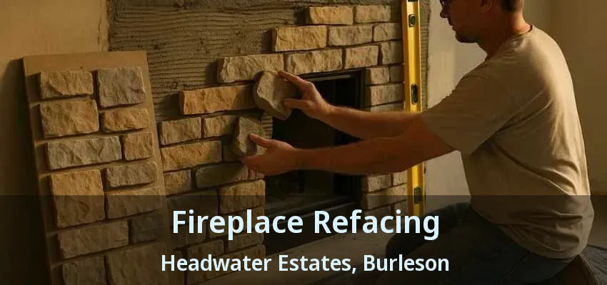 Fireplace Refacing Headwater Estates, Burleson - TX