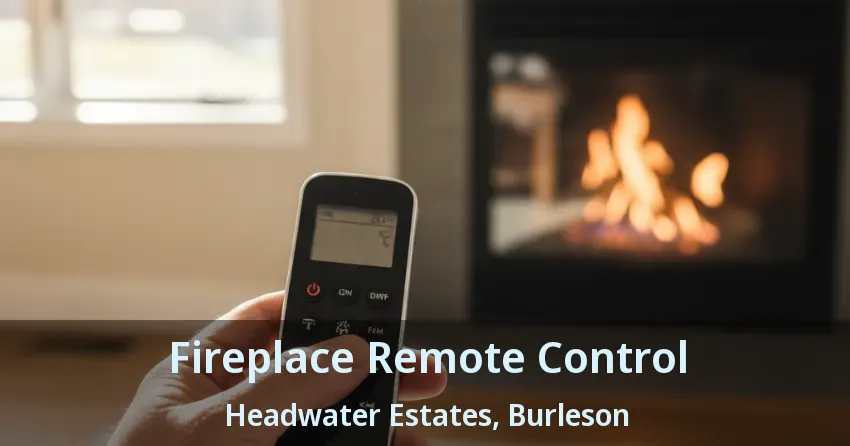 Fireplace Remote Control Headwater Estates, Burleson - TX