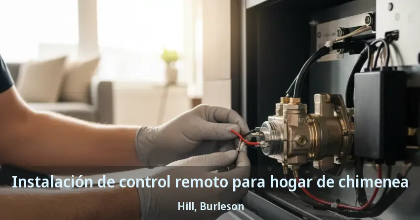 Instalación de control remoto para hogar de chimenea Hill, Burleson - TX Instalación de control remoto para hogar de chimenea Hill, Burleson - TX