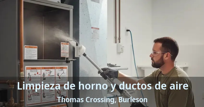 Limpieza de horno y ductos de aire Thomas Crossing, Burleson - TX