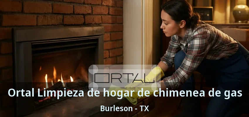 Ortal Limpieza de hogar de chimenea de gas Burleson - TX