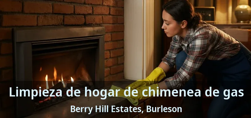 Limpieza de hogar de chimenea de gas Berry Hill Estates, Burleson - TX