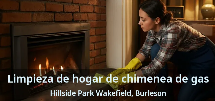 Limpieza de hogar de chimenea de gas Hillside Park Wakefield, Burleson - TX