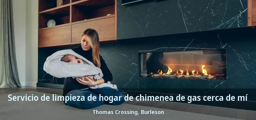 Servicio de limpieza de hogar de chimenea de gas cerca de mí Thomas Crossing, Burleson - TX