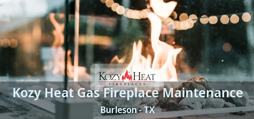 Kozy Heat Gas Fireplace Maintenance Burleson - TX