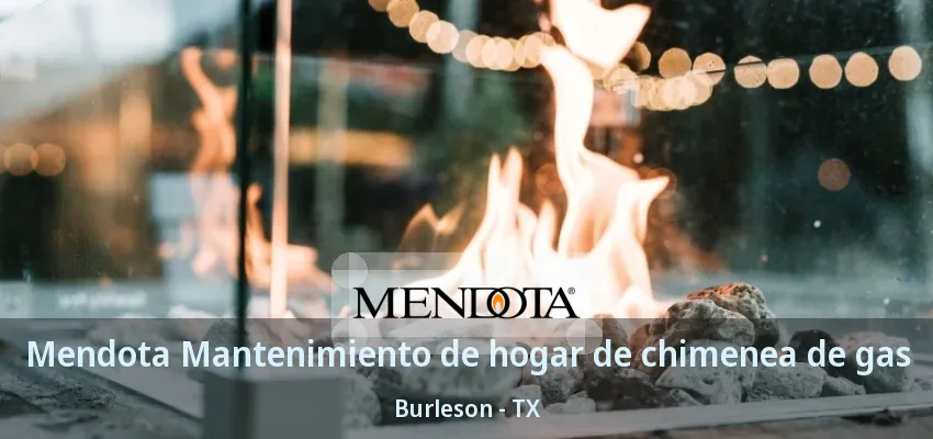 Mendota Mantenimiento de hogar de chimenea de gas Burleson - TX
