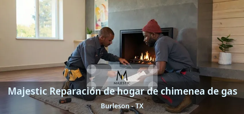 Majestic Reparación de hogar de chimenea de gas Burleson - TX