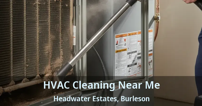 HVAC Cleaning Near Me Headwater Estates, Burleson - TX