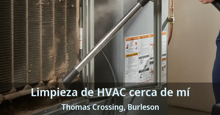 Limpieza de HVAC cerca de mí Thomas Crossing, Burleson - TX